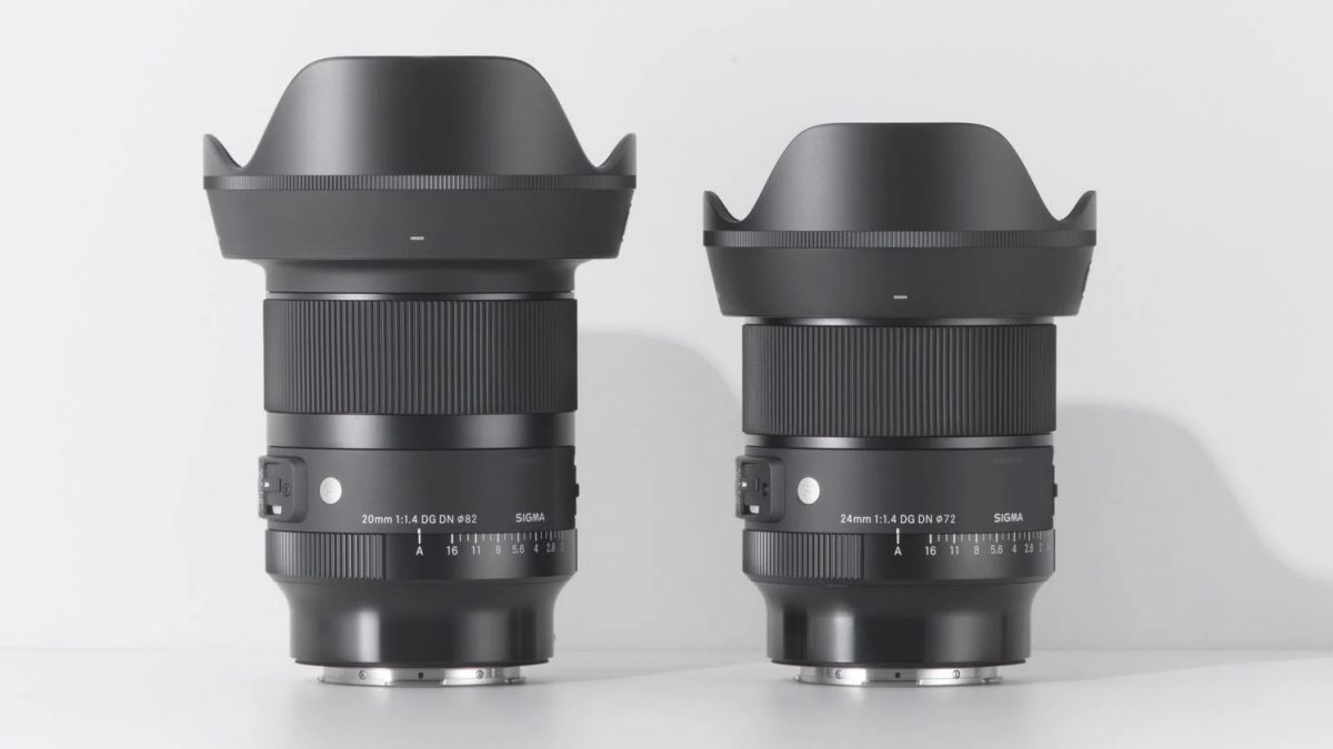 Sigma annonce des objectifs 20 mm f/1.4 et 24 mm f/1.4 pour Sony E et Leica L