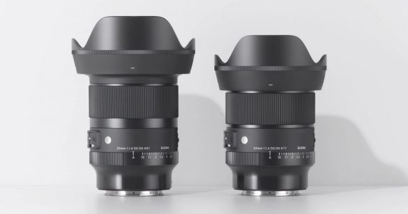 sigma annonce deux objectifs 20 et 24mm f/1,4