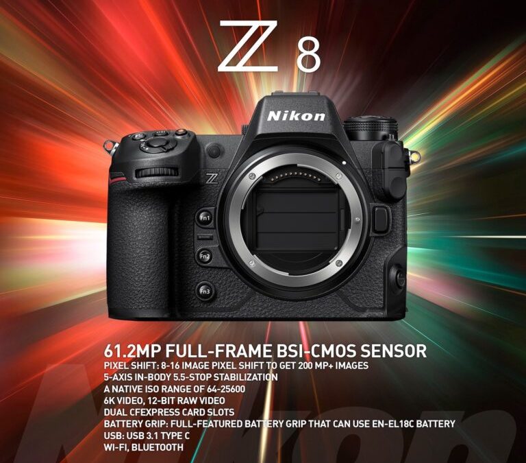 Nikon Z8 – Dernières rumeurs et taille possible